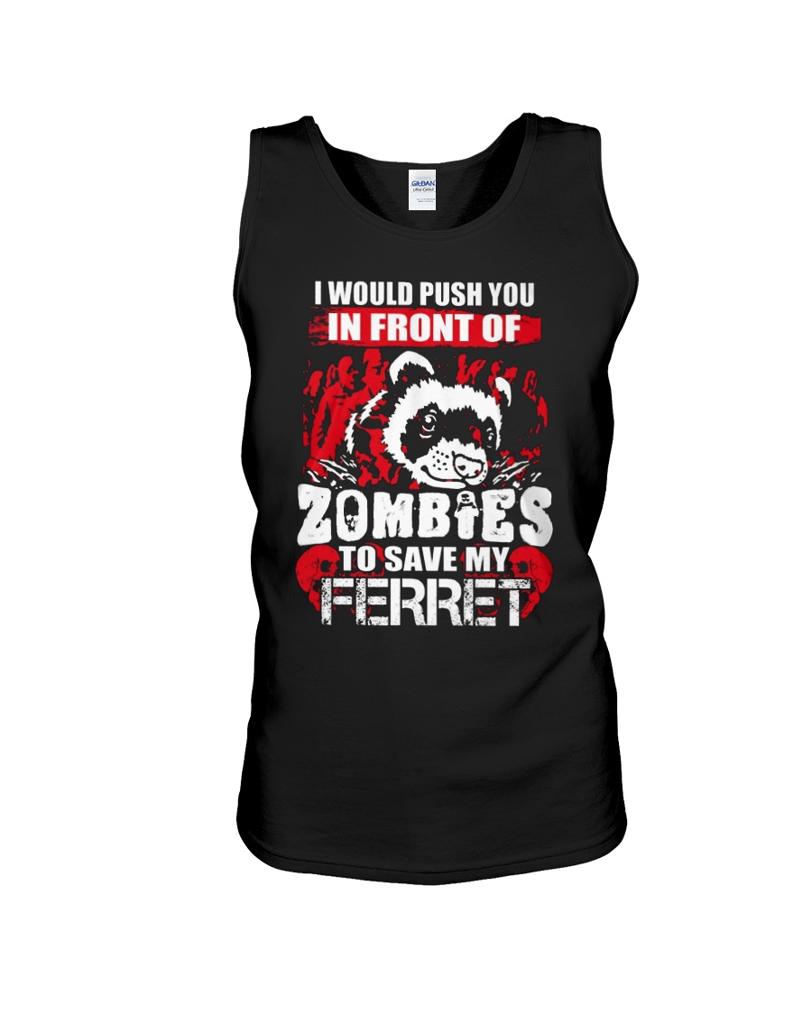 I Push You In Unisex Tank