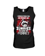 I Push You In Unisex Tank front
