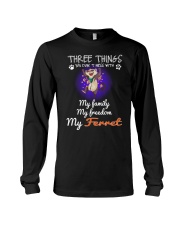 Three Things Ferret Freedom Family Long Sleeve Tee thumbnail