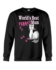 World's Best Ferret Mum Crewneck Sweatshirt thumbnail