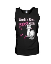 World's Best Ferret Mum Unisex Tank front