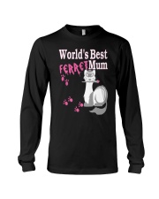 World's Best Ferret Mum Long Sleeve Tee thumbnail