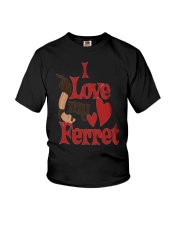 I love my Ferret Youth T-Shirt thumbnail
