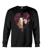 I Love Ferrets Crewneck Sweatshirt thumbnail