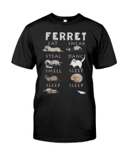 FERRET EAT SLEEP EAT Classic T-Shirt thumbnail