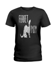 Ferret Shirt for Women Ferret Mom Ladies T-Shirt thumbnail