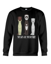 THATS NOT A RATTHATS MY FERRET Crewneck Sweatshirt thumbnail