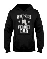 Mens World's Best Ferret Dad Hooded Sweatshirt thumbnail