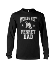 Mens World's Best Ferret Dad Long Sleeve Tee thumbnail