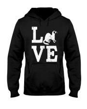 I Love Ferrets Hooded Sweatshirt thumbnail