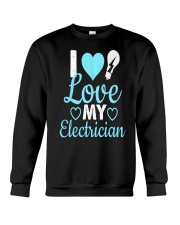 I Love My Electrician Crewneck Sweatshirt thumbnail