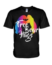 Bear Hugs Gift LGBT Pride Month V-Neck T-Shirt thumbnail