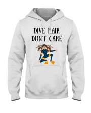 Dive hair don't care Hooded Sweatshirt thumbnail
