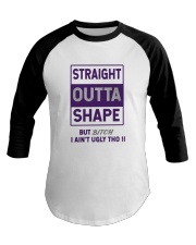 STRAIGHT OUTTA SHAPE Baseball Tee thumbnail