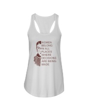 WOMEN BELONG IN ALL PLACES WHERE DECISIONS Ladies Flowy Tank thumbnail
