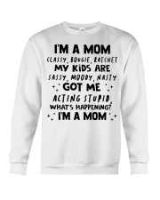 ONLY 17 TODAY- I'M A MOM SHIRT Crewneck Sweatshirt thumbnail