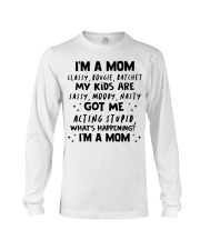 ONLY 17 TODAY- I'M A MOM SHIRT Long Sleeve Tee thumbnail