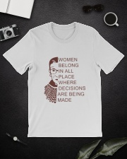 WOMEN BELONG IN PLACE Classic T-Shirt lifestyle-mens-crewneck-front-16
