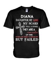 Diana Daught of God V-Neck T-Shirt thumbnail