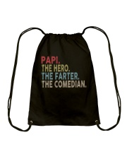 Papi the hero Drawstring Bag tile