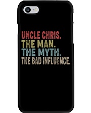 Uncle Chris The man The Myth The Bad Influence Phone Case tile