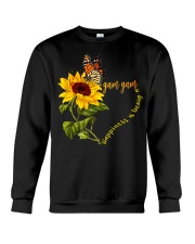 Happiness is being a gam gam - Heart Crewneck Sweatshirt tile