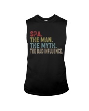Spa The man The Myth The Bad Influence ds Sleeveless Tee tile
