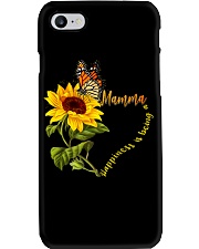Happiness is being a Mamma- heart Phone Case tile