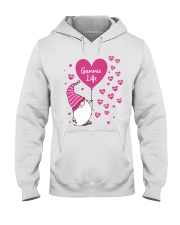 Grandma Life Heart Hooded Sweatshirt tile