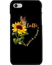 Blessed is being a Lolli - Heart Phone Case tile