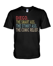 Diego THE COMIC RELIEF V-Neck T-Shirt tile