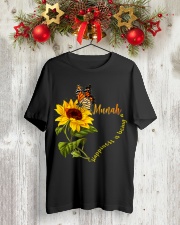 Happiness is being a Munah - Heart Classic T-Shirt lifestyle-holiday-crewneck-front-2