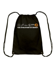 The evolution of money bitcoin btc T-Shirt Drawstring Bag tile