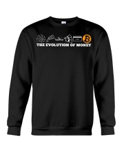 The evolution of money bitcoin btc T-Shirt Crewneck Sweatshirt tile