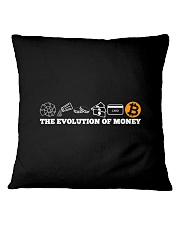 The evolution of money bitcoin btc T-Shirt Square Pillowcase tile