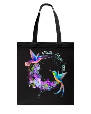Faith Hope Love Bird Flower T-Shirt Hoodie Tote Bag tile