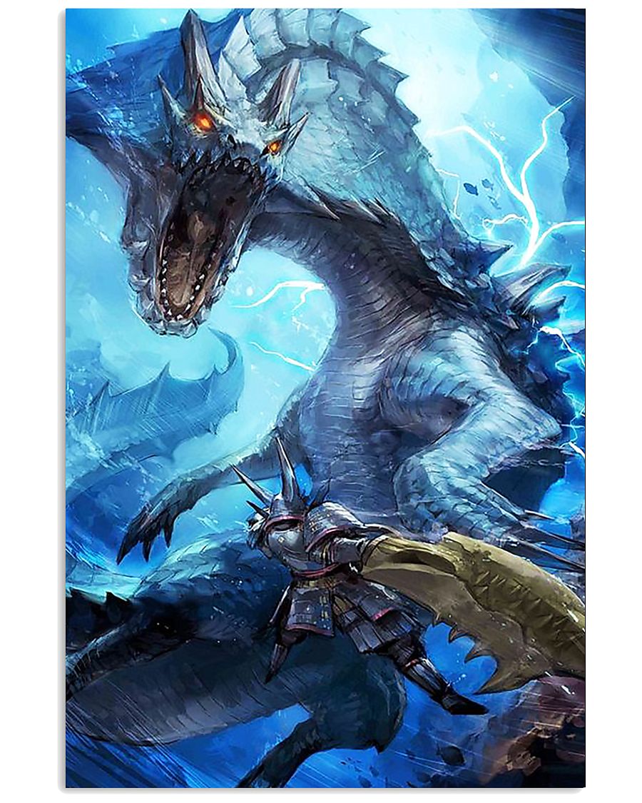 Monster Hunter World Video Game Graphic Art Poster 11x17 Poster