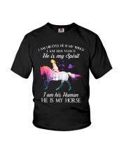 He Is My Horse Youth T-Shirt thumbnail