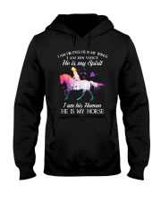 He Is My Horse Hooded Sweatshirt thumbnail