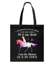 He Is My Horse Tote Bag thumbnail