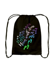 Never Walk Alone Drawstring Bag thumbnail