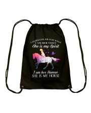 She Is My Horse Drawstring Bag thumbnail