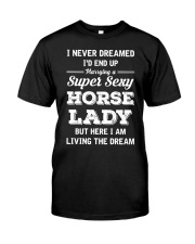 Marrying Horse Lady Premium Fit Mens Tee thumbnail