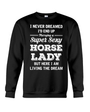 Marrying Horse Lady Crewneck Sweatshirt thumbnail