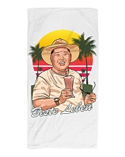 Beste Leben Strandtuch Beach Towel front