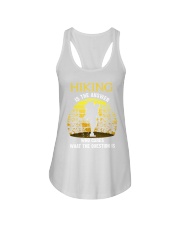 Hiking is the answer Ladies Flowy Tank thumbnail