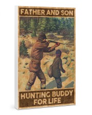 FATHER AND SON HUNTING BUDDY FOR LIFE 24x36 Gallery Wrapped Canvas Prints thumbnail