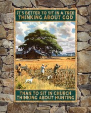 I SIT IN CHURCH THINKING ABOUT HUNTING 24x36 Poster aos-poster-portrait-24x36-lifestyle-16