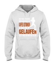coffee running de Hooded Sweatshirt thumbnail