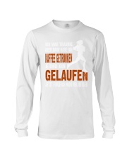 coffee running de Long Sleeve Tee thumbnail
